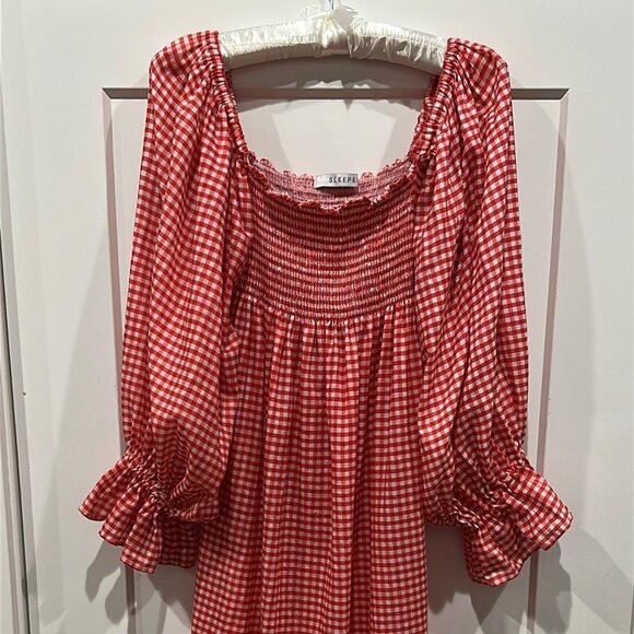 Sleeper Women's Red and Pink Summer-dresses - Picture 1 of 5